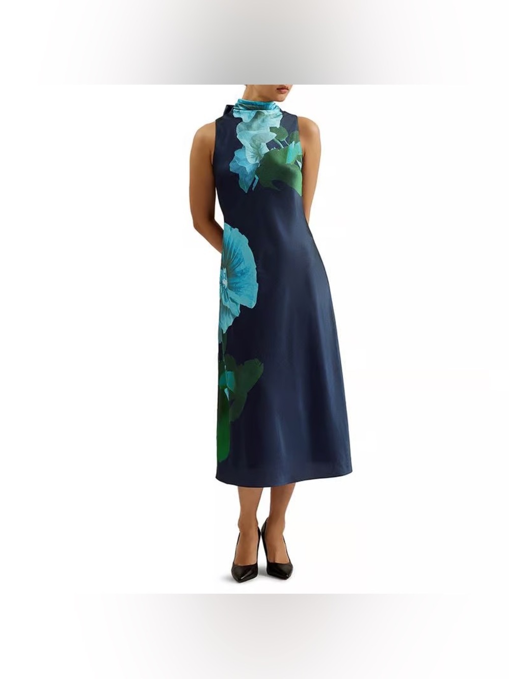Ted Baker Timava Floral Midi Dress